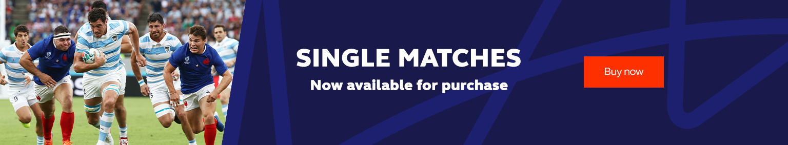 Take me to Single Matches - Rugby World Cup 2023